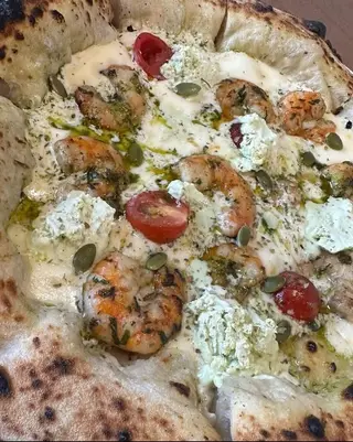Pizza Gamberetti