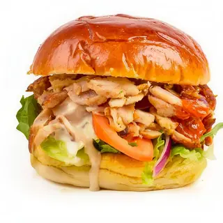 Kebab burguer solo