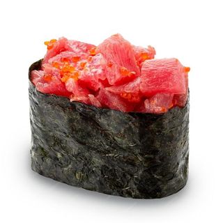 Gunkan De Atún Con Tobiko (2 Pzs.)