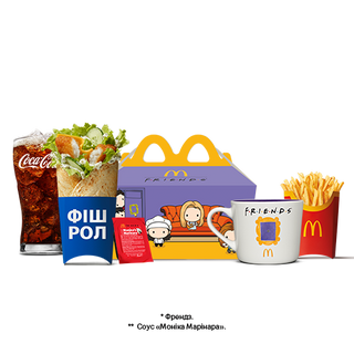 Фіш Рол Френдз Меню