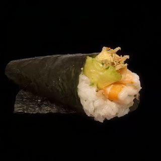 806. Temaki De Crunchy Langostino (1 Ud.)