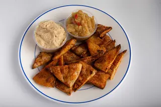 Dips con 2 salsas