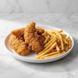 Ración De Fingers O Nuggets Más Patatas