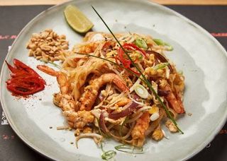 Pad Thai de Camarão