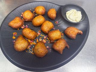 Buñuelos de bacalao