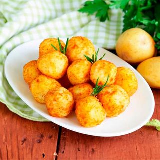 Картофельные колобки