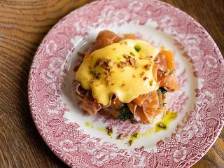 Бенедикт з лососем