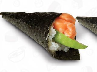 80.. Temaki salmone