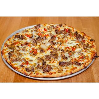 Beef Suya Pizza