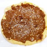 Spianata alla Nutella e Cocco