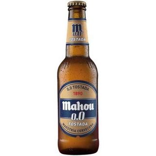 Mahou® 0,0 Tostada, Botella 33cl