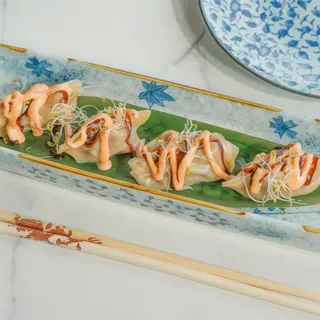 Jiaozi Pato Con Boletus (4Uds.)