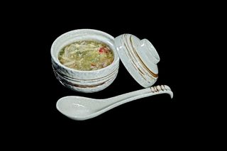 246. Zuppa granchio asparagi