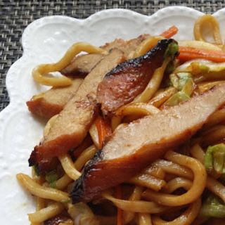 118. Yakiudon Con Pato Laqueado