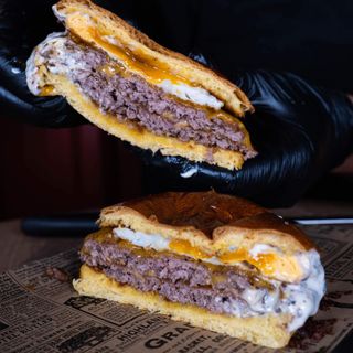 Smash Burger Egg Truffle