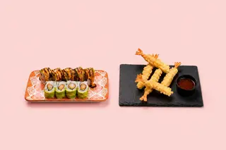Dragon roll 8 + Ebi tempura