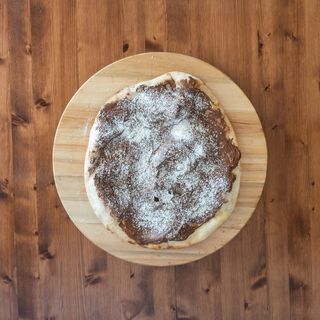 La focaccia con nutella e cocco