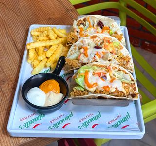 Tacos Mexicain Escalope poulet