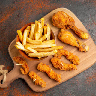 1/4 Chicken And Chips