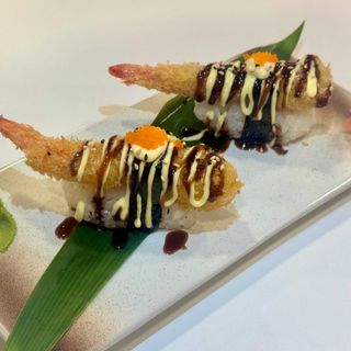 Tempura nigiri de langostino(2uds)