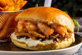 Hamburguer de Camarão