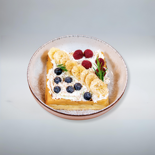 Gofr z owocami sezonowymi 