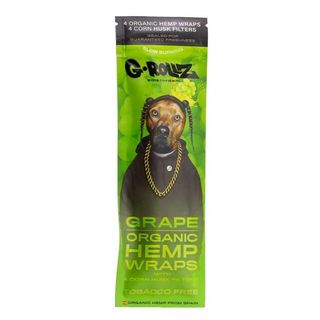 G-Rollz Foite de Blunt Canepa RAP aroma Struguri Albi +filtrex4buc