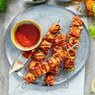 Brochette De Poulet Grillés