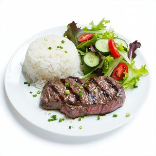 Plato De Ternera (Con Arroz)