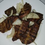 Свински дроб на скара