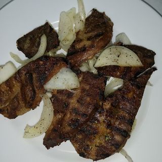 Свински дроб на скара