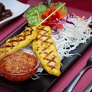 Pollo Satay (2 Uds.)