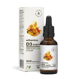 Witamina D3 Forte krople 30ml Aura Herbals