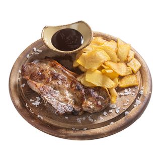 Свинска вратна пържола