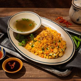 Arroz Ullambana- Com rang chay 