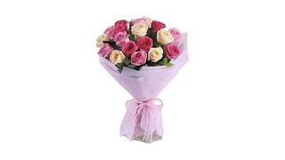 Buchet 15 trandafiri mixt