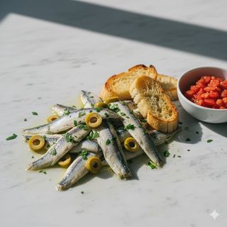 Boquerones En Vinagre