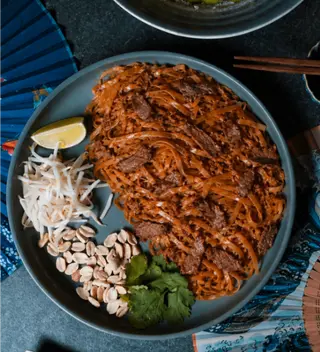 Pad Thai z kaczką