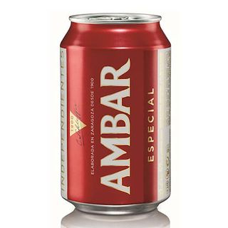 Cerveza Ámbar Lata (330 Ml.)