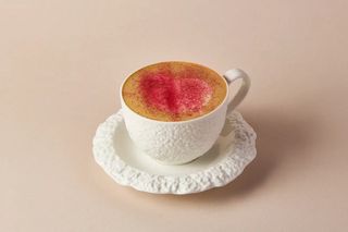 Латте Лаванда-Малина