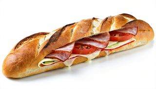 Panino con acciughe e tuma