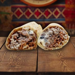 Burrito di pulled pork