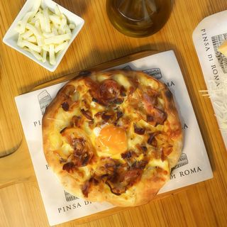 Pinsa Carbonara