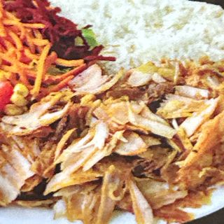 Plato doner mix con arroz 