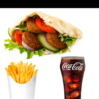 Menú Kebab Falafel