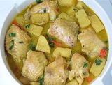 BIG TURKEY PEPPER SOUP AND DICED YAM