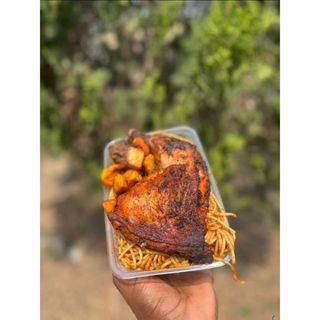 Pasta And Roasted Chicken