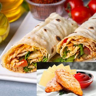 WRAP - Pui și Mozzarella – Gust Italian Autentic