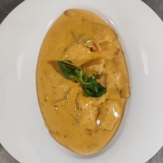 Creamy Mild Curry Prawn