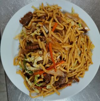 Tallarines Con Ternera